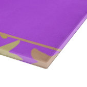 Planche À Découper Élepée colorée sur le violet (Coin)