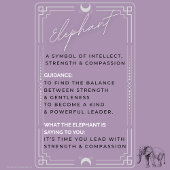 Planche À Découper Elephant Spirit Animal Décorative Cutboard