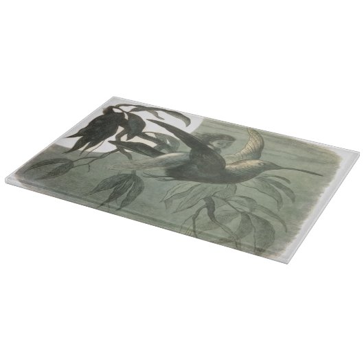 Planche À Découper Elf Fairies Elves Lune Scène nocturne Oiseau Volan (Coin)