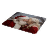 Planche À Découper Embrasser M. et Mme Père Noël (Coin)