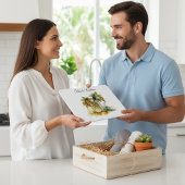 Planche À Découper Emerald Canopy, custom