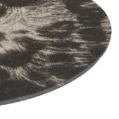 PLANCHE À DÉCOUPER EMPREINTE DE LÉOPARD NOIR (Coin)