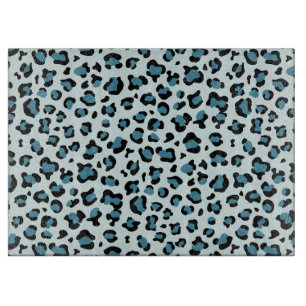 Planche À Découper Empreinte de léopard, Spots de léopard, Leopard bl