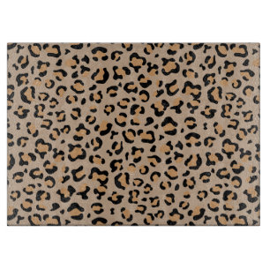 Planche À Découper Empreinte de léopard, Spots de léopard, Leopard Br