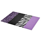 Planche À Découper Empreinte de léopard, Zebra Print, Poster de anima (Coin)
