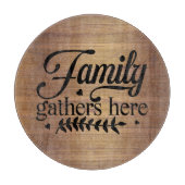 Planche à découper en bois (Devant)