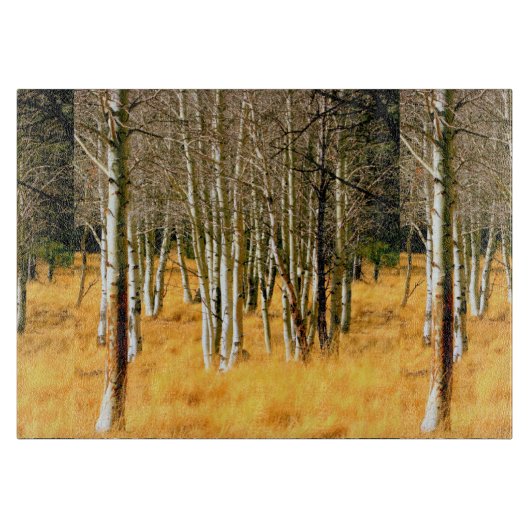 planche à découper en bois de tremble (Devant)