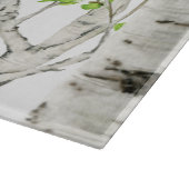 Planche à découper en bouleau blanc rustique (Coin)
