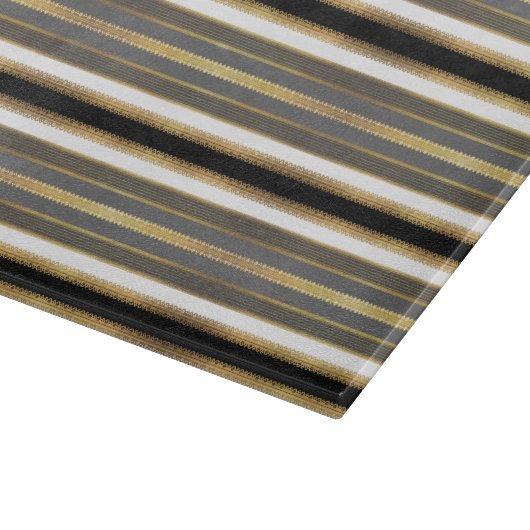 Planche à découper en dentelle noire, blanche et o (Coin)