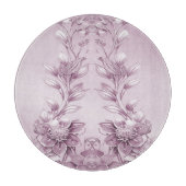 Planche à découper en feuillage rose (Devant)