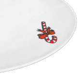 Planche à découper en forme de canne de bonbon com (Coin)