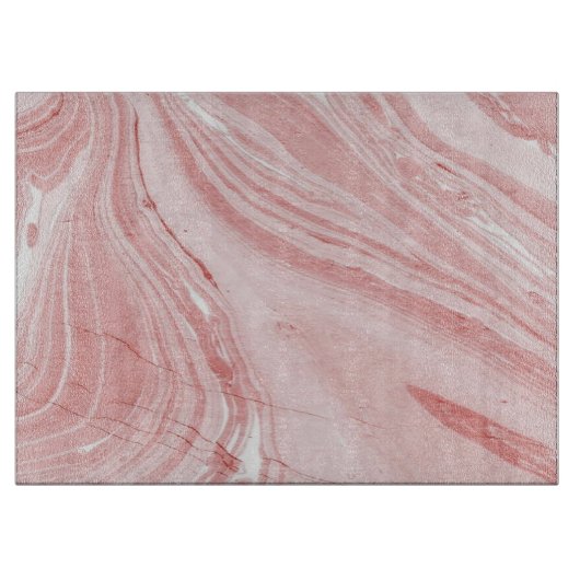 Planche à découper en marbre rose (Devant)