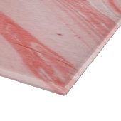 Planche à découper en marbre rose (Coin)