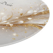 Planche à découper en or blanc (Coin)