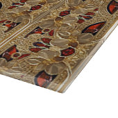 Planche à découper en pierre rouge (Coin)