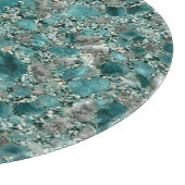 Planche à découper en pierre turquoise (Coin)