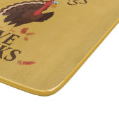 Planche À Découper En Toutes Choses Remercient La Turquie Thanksgivin (Coin)