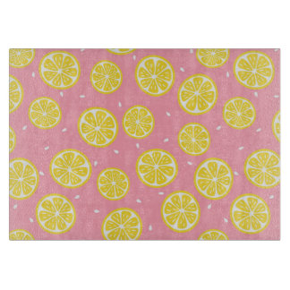 Planche à découper en tranches de citron