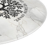 Planche à découper en verre Arbre de Vie (Coin)