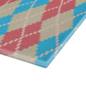 Planche à découper en verre Argyle à la plage (Coin)