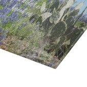 Planche à découper en verre avec citation de foi (Coin)