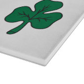 Planche à découper en verre avec Drapeau de Montré (Coin)