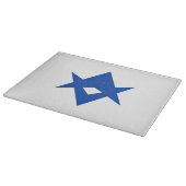 Planche à découper en verre avec le drapeau de la (Coin)