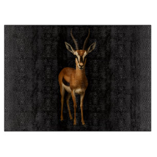 Planche à découper en verre Black 4 Luxe Elegant G
