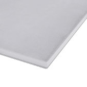 Planche à découper en verre blanc fantôme (Coin)