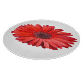 Planche à découper en verre botanique Daisy Orange (Coin)