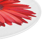 Planche à découper en verre botanique Daisy Orange (Coin)