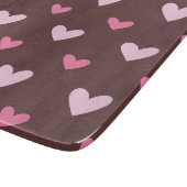 Planche à découper en verre Chéri(e) (Coin)