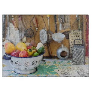 Planche à découper en verre Country Kitchen 15"x11