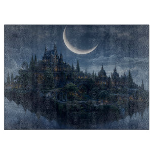 Planche à découper en verre Croissant de Lune Cita