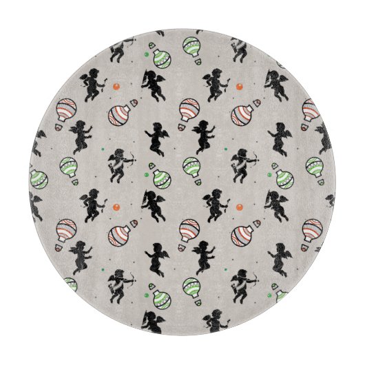 Planche à découper en verre cupide (Devant)