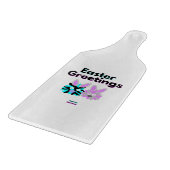 Planche à découper en verre de Bunny Fuzzies (Coin)