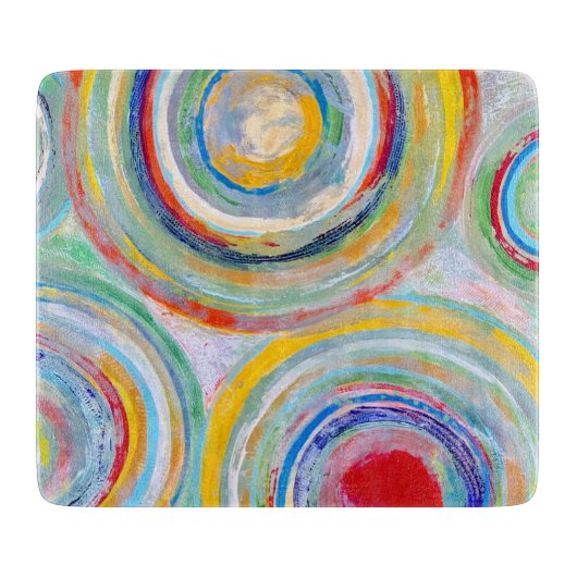 Planche à découper en verre Déco (Devant)