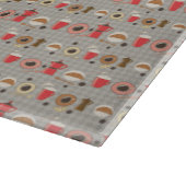 Planche à découper en verre décoratif (Coin)