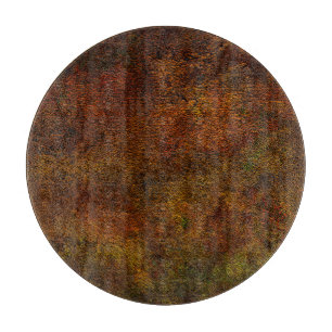 Planche à découper en verre décoratif