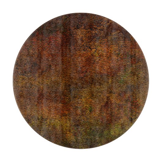 Planche à découper en verre décoratif (Devant)