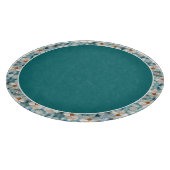 Planche à découper en verre décoratif (Coin)