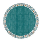 Planche à découper en verre décoratif (Devant)