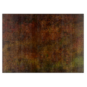 Planche à découper en verre décoratif