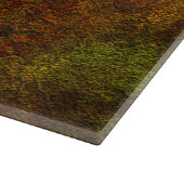 Planche à découper en verre décoratif (Coin)