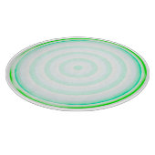 Planche à découper en verre décoratif avec design (Coin)