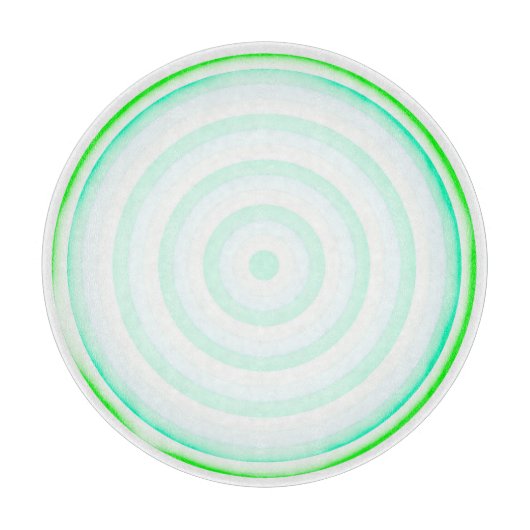 Planche à découper en verre décoratif avec design (Devant)
