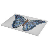 Planche à découper en verre décoratif/papillon (Coin)