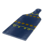 Planche à découper en verre décorative DeepNavy    (Coin)