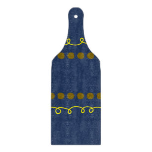 Planche à découper en verre décorative DeepNavy   