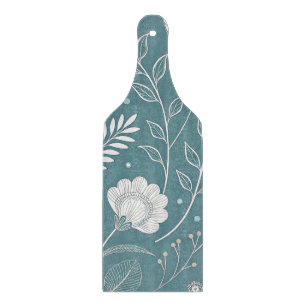 Planche à découper en verre décorative en forme de